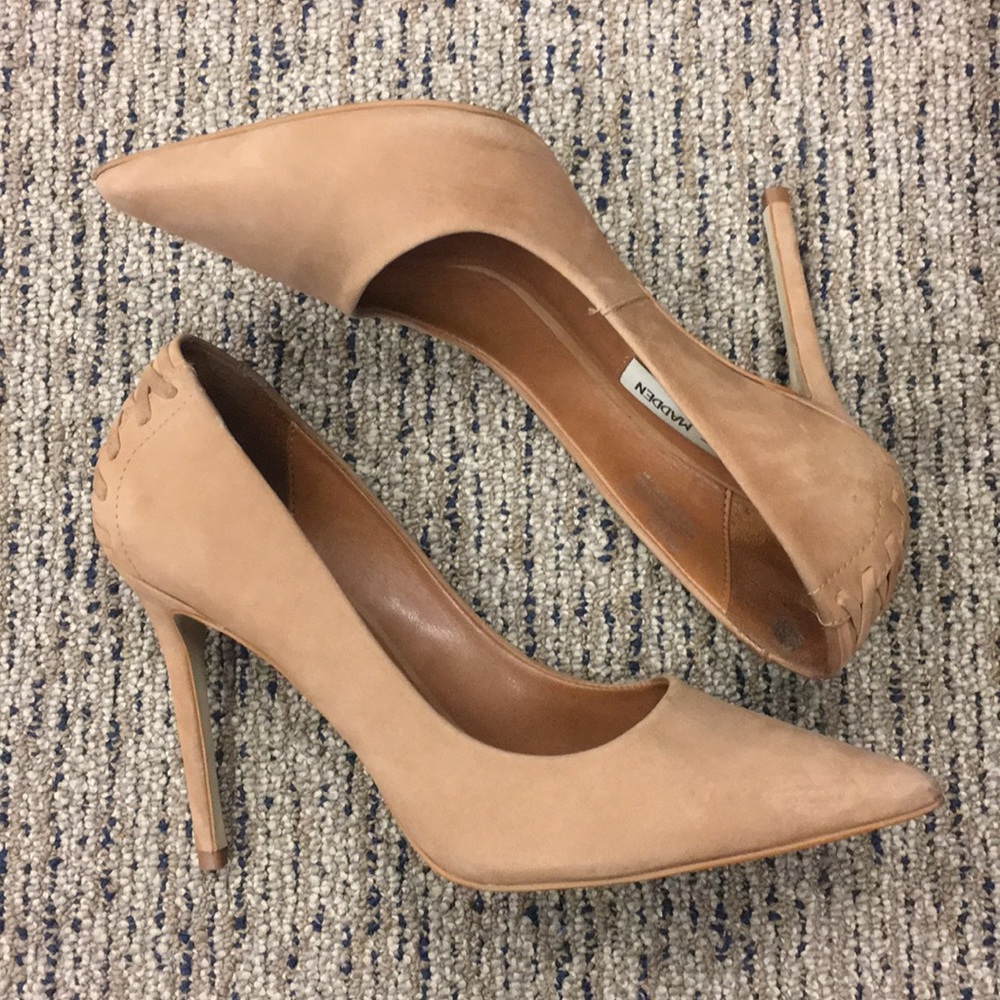 Steve Madden Nude Stiletto Heels